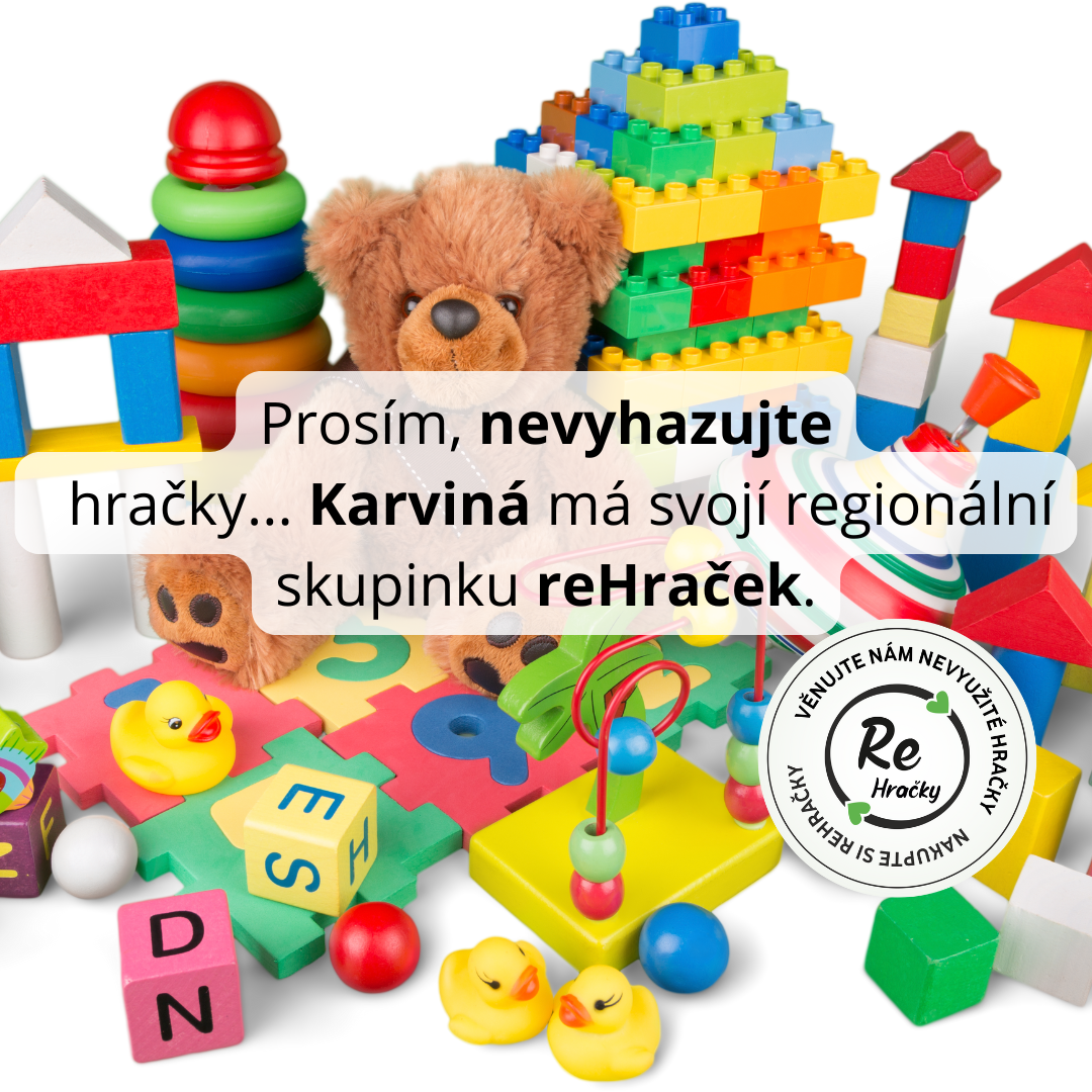 Víte, že v Kroměříži máte regionální skupinku reHraček?