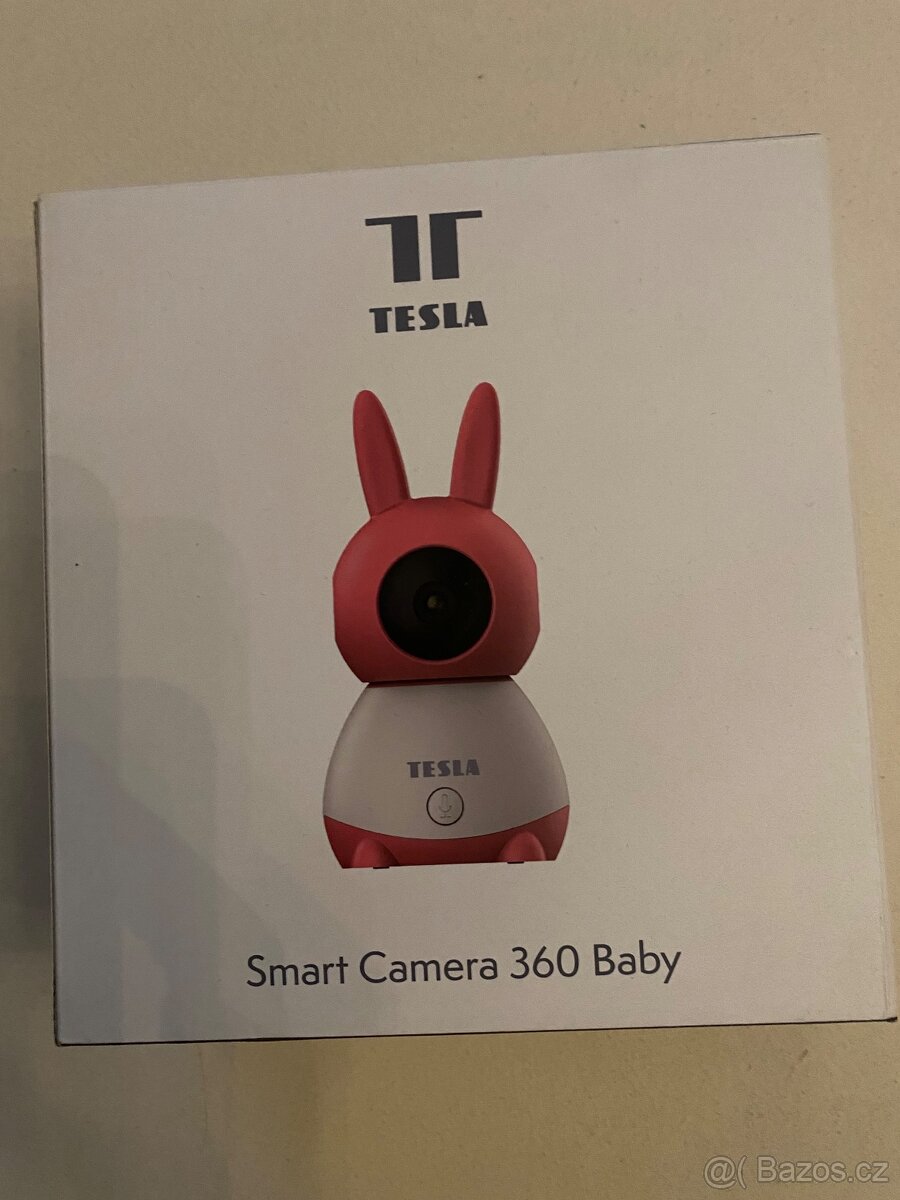 Videochůvička Tesla Smart 360 Baby pink TSL-CAM-SPEED9S