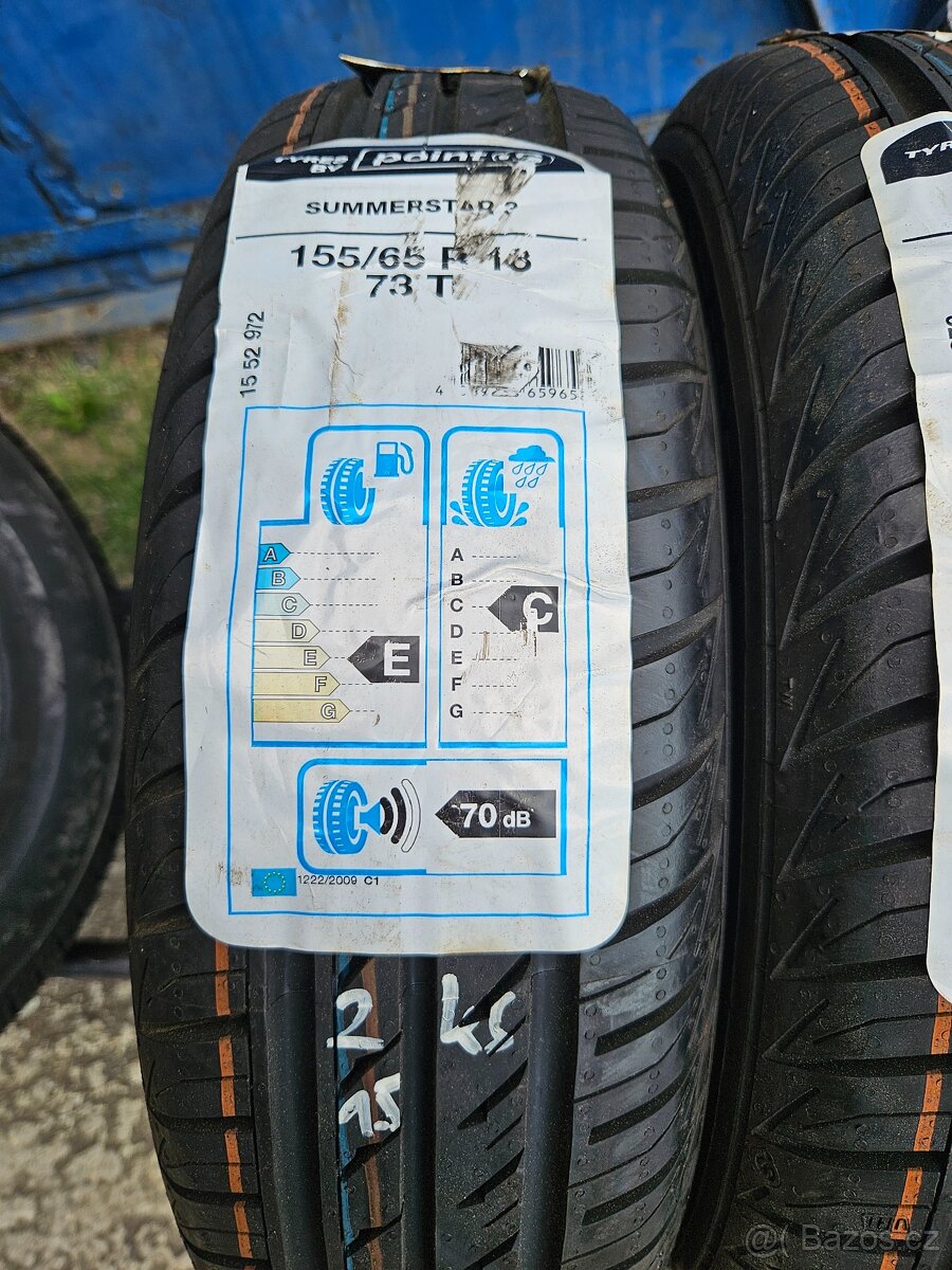 155/65R13 73T PointS summerstar3  nové 2ks