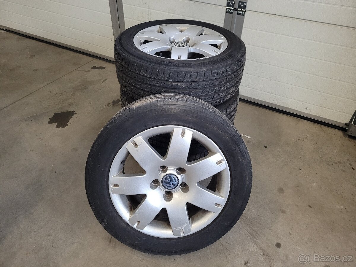 Prodám sadu kol 205/55 R16 5x112 VELMI PĚKNÉ