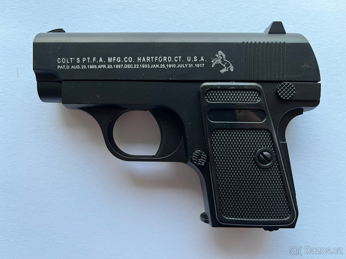 Airsoft kovová replika pistole Colt 1908 Vest Pocket