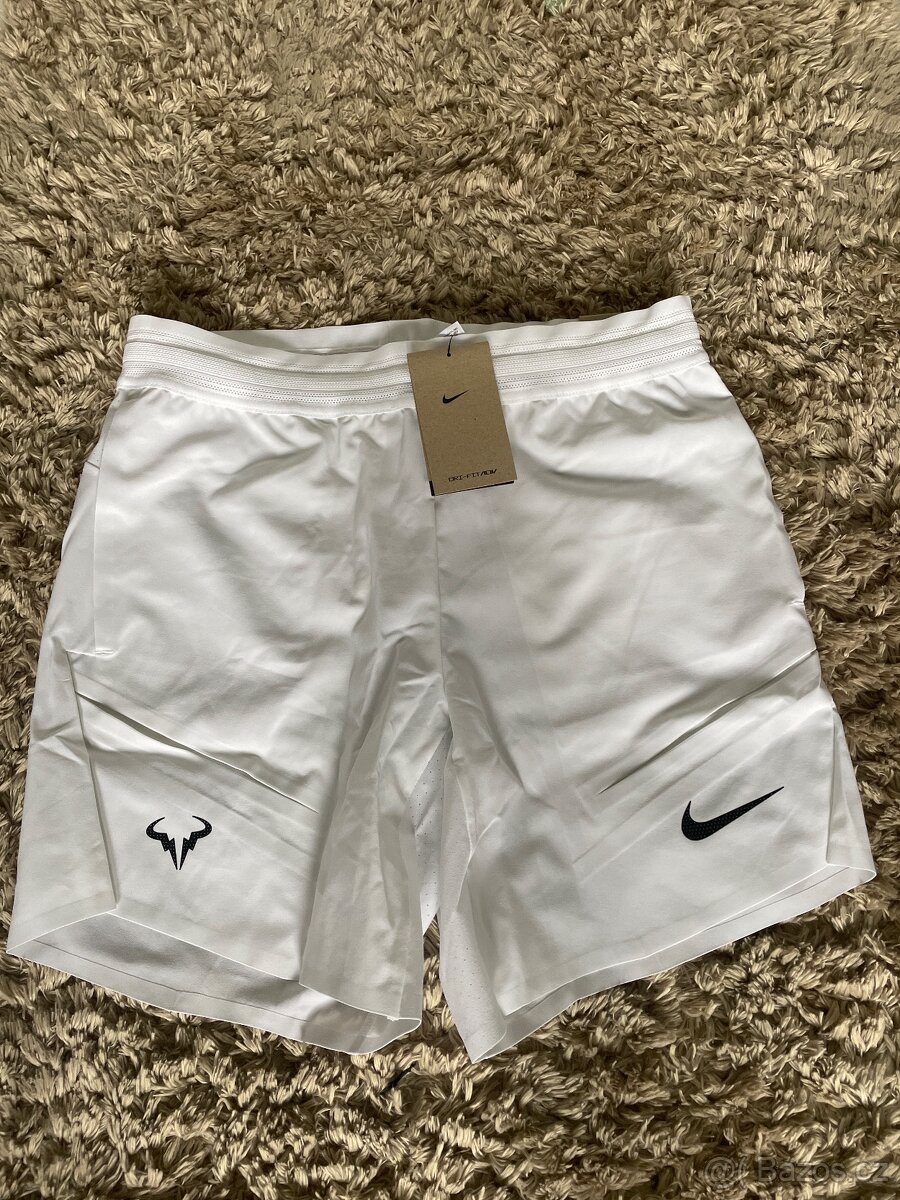 Kraťasy Nike Dri-Fit Rafa White velikost S