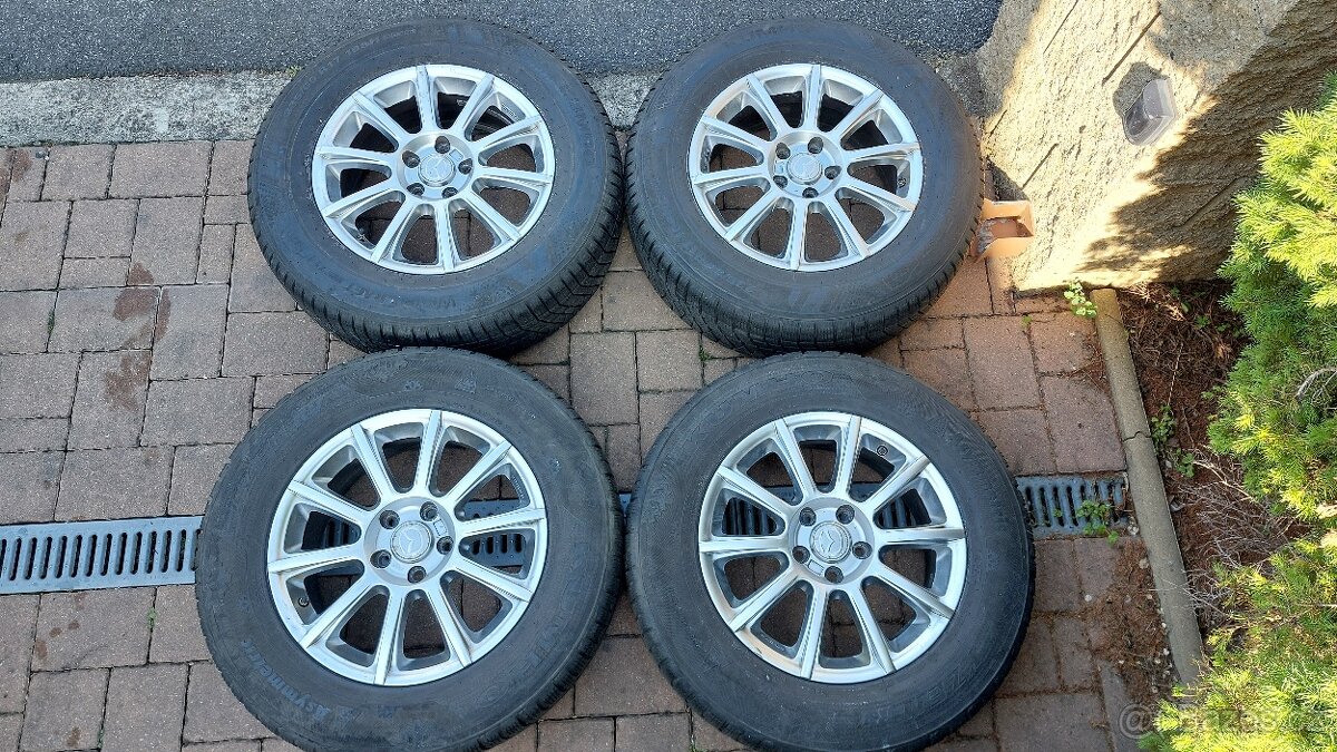 ALU zimní 17", orig. MAZDA, rozteč 5x114,3mm, pneu 235/65/17