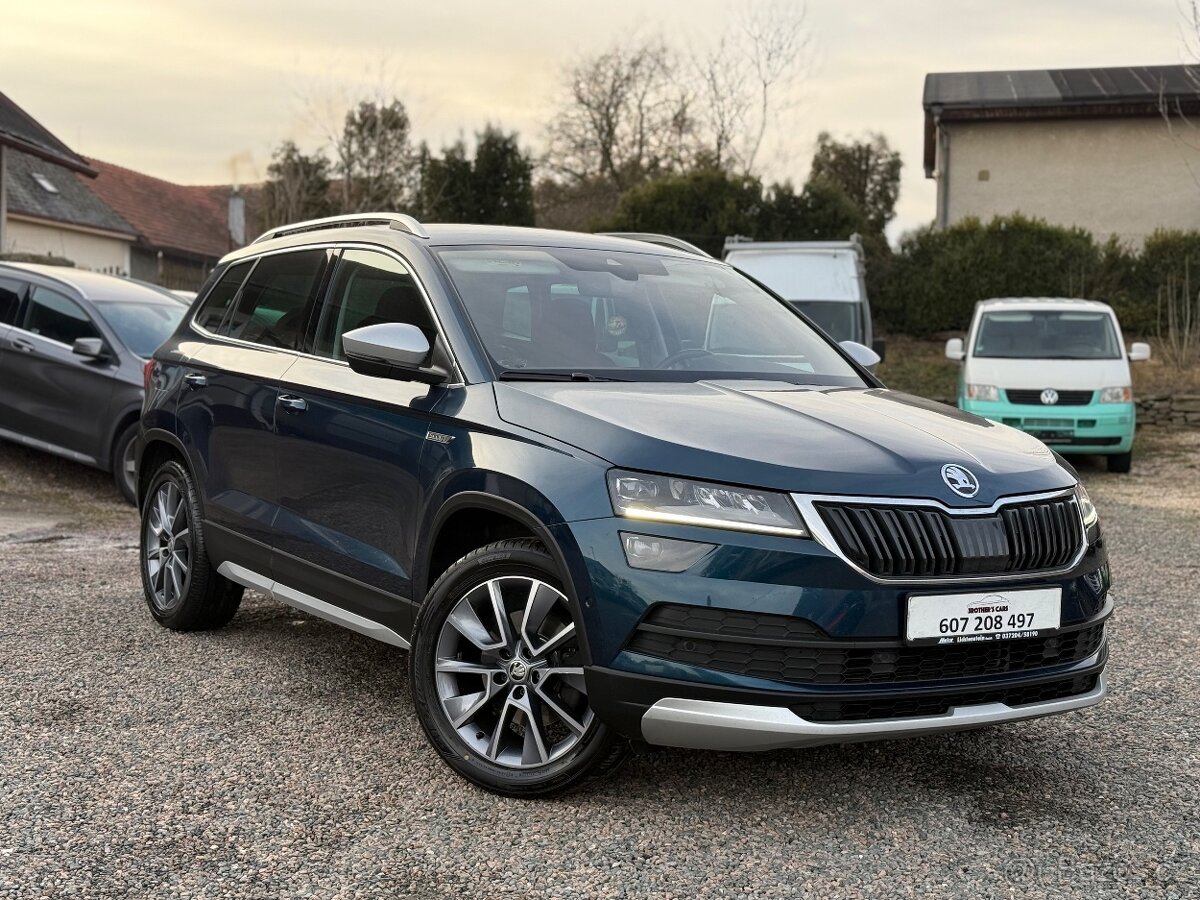 Škoda Karoq 2.0tdi SCOUT 4x4 DSG 2021 /taž/assist/servis