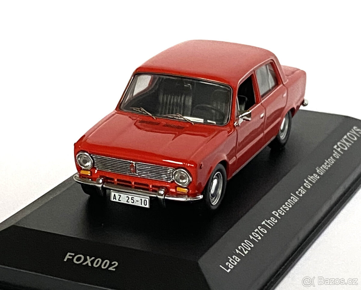 Ikonický sběratelský model Lada 1200 FOX002,1:43, FoxToys