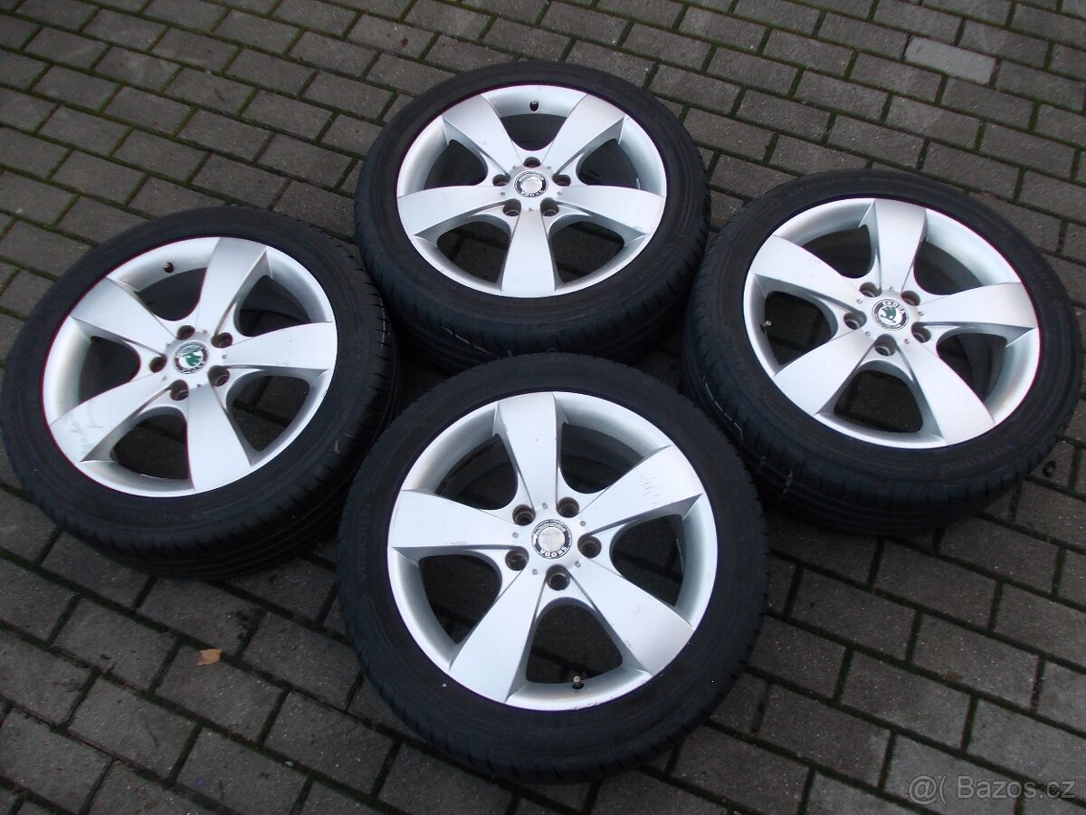 5x112 R17 orig. ŠKODA