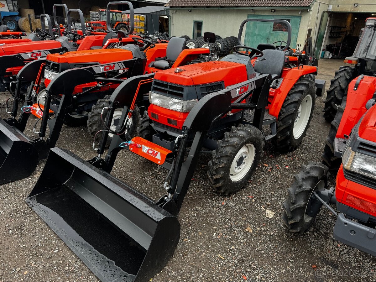 Malotraktor Kubota GL25 s čelním nakladačem 450KG