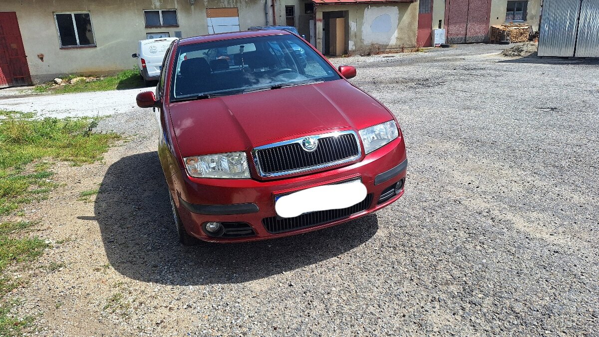 Škoda Fabia 1.2htp 144tkm 2005 pc centrál stk 7/2026