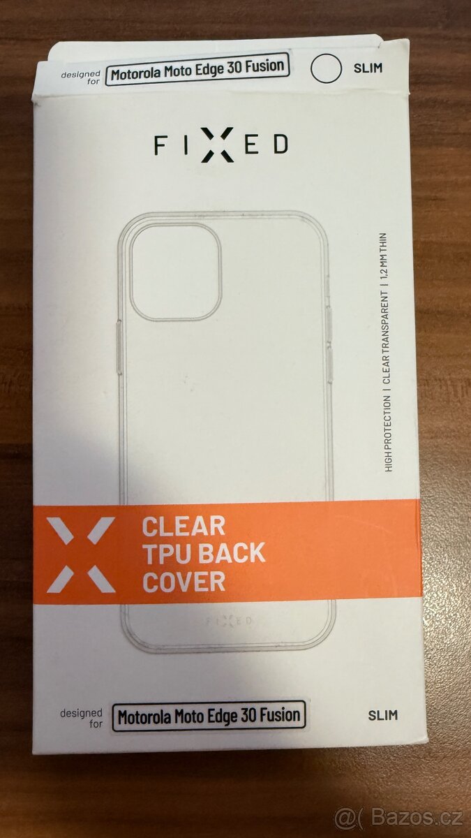 FIXED Clear TPU obal pro Motorola Moto Edge 30 Fusion - nový