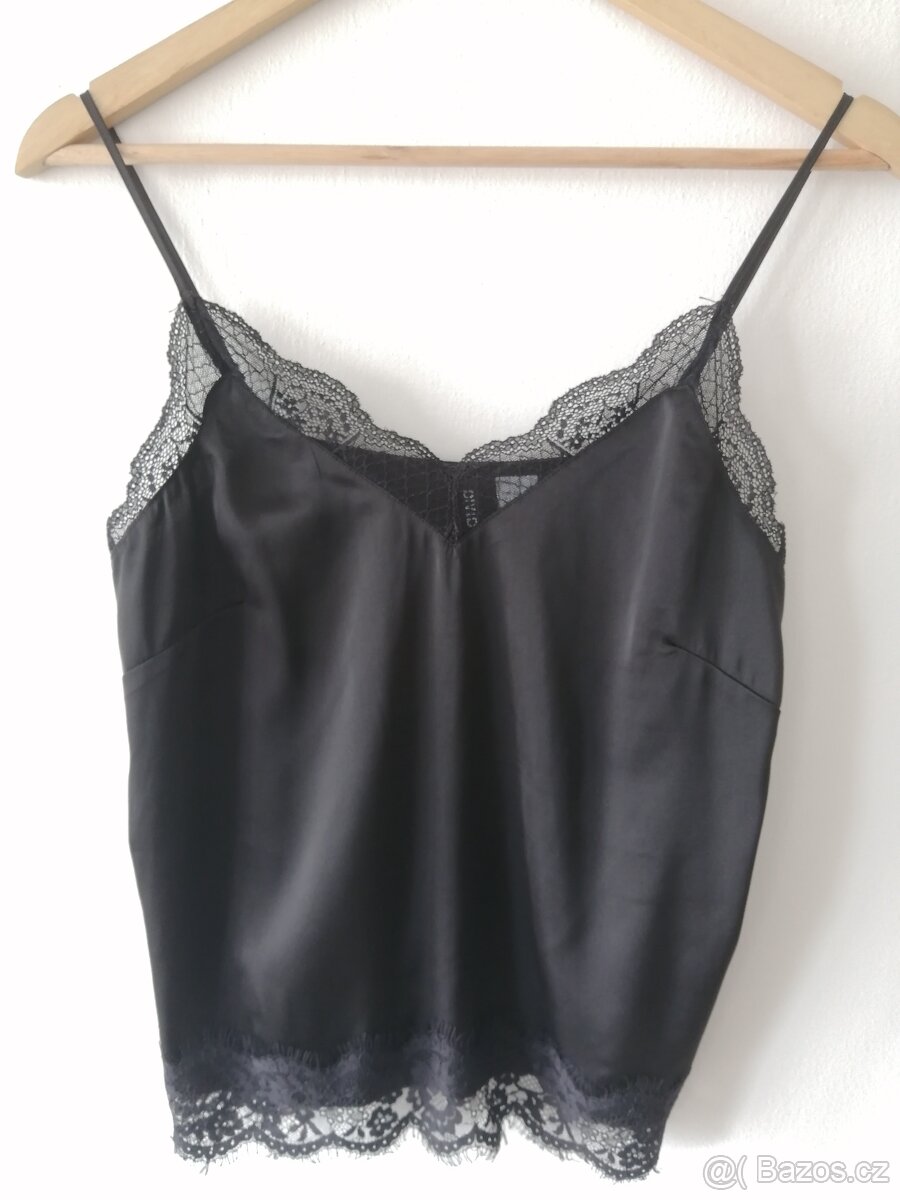 H&M Divided top s krajkou 36