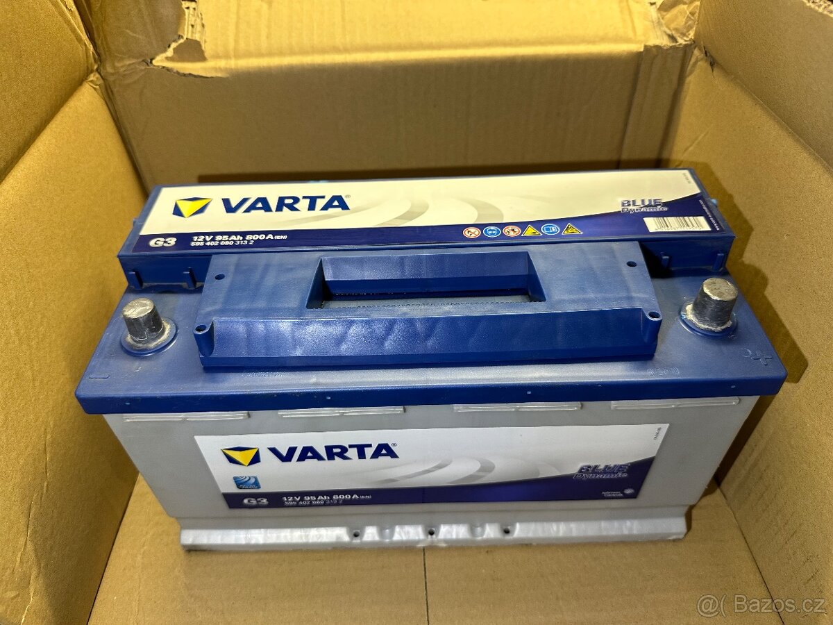 Autobaterie Varta 12V 95Ah 800A