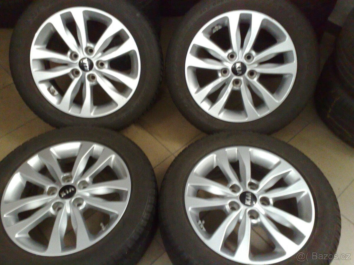 alu kola 5x114,3 r16 original kia-zimaky 205/55/16