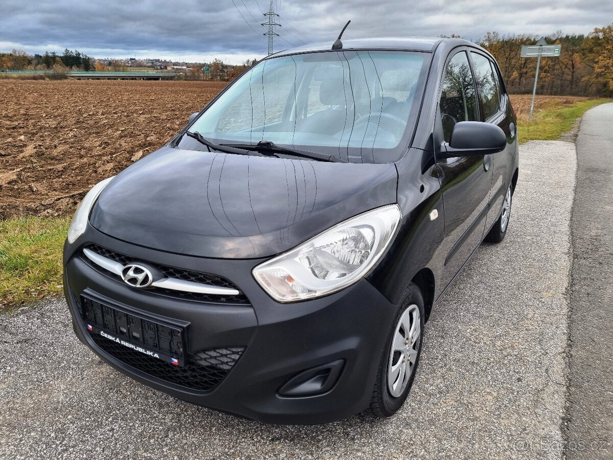 HYUNDAI i10 1.1i 51kw 160 tis. km moc pěkný stav