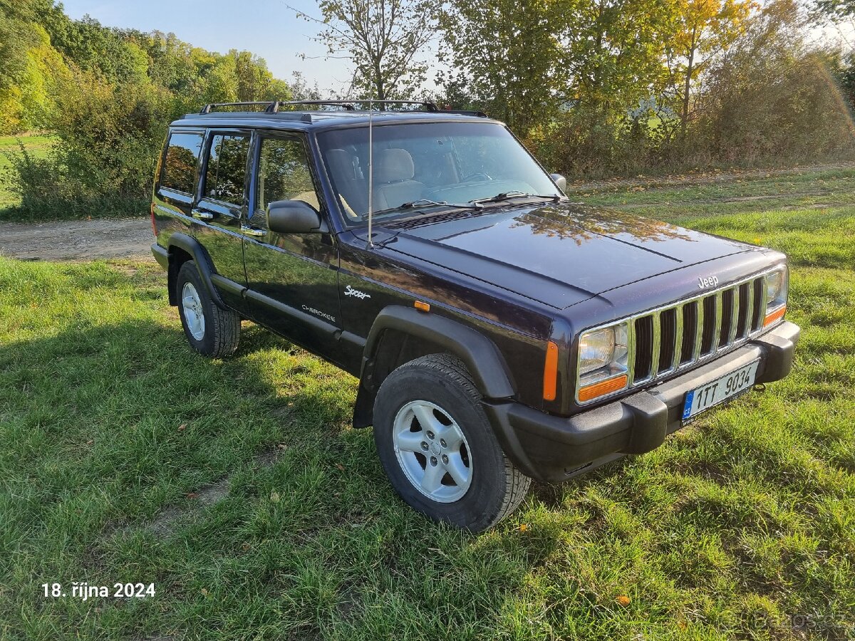 Prodám jeep cherokee XJ 4.0 LPG 131kw