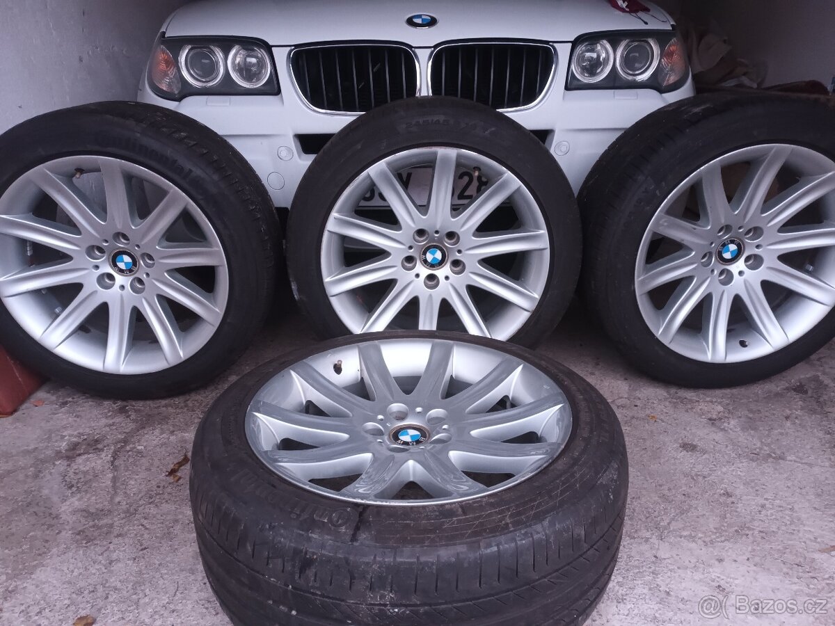 Original kola BMW dvourozměr 275/40 R19 a 245/45 R19