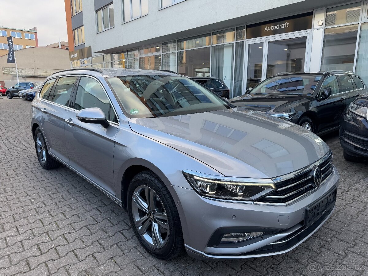 VW Passat B8 2.0 TDI 147kW DSG Tažné Matrix LED Kamera Navi