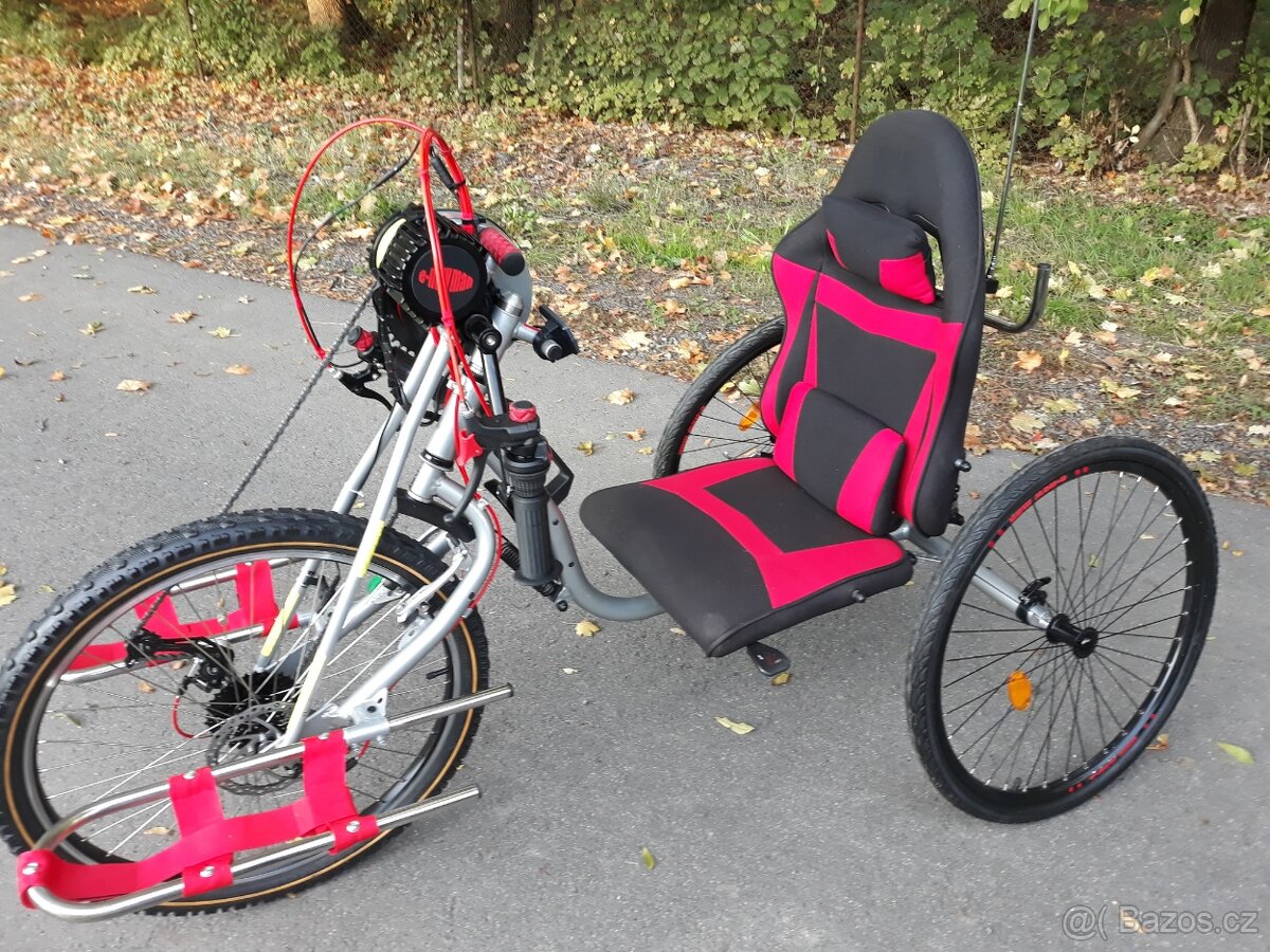 Handbike pro paraplegiky - elektrický pohon