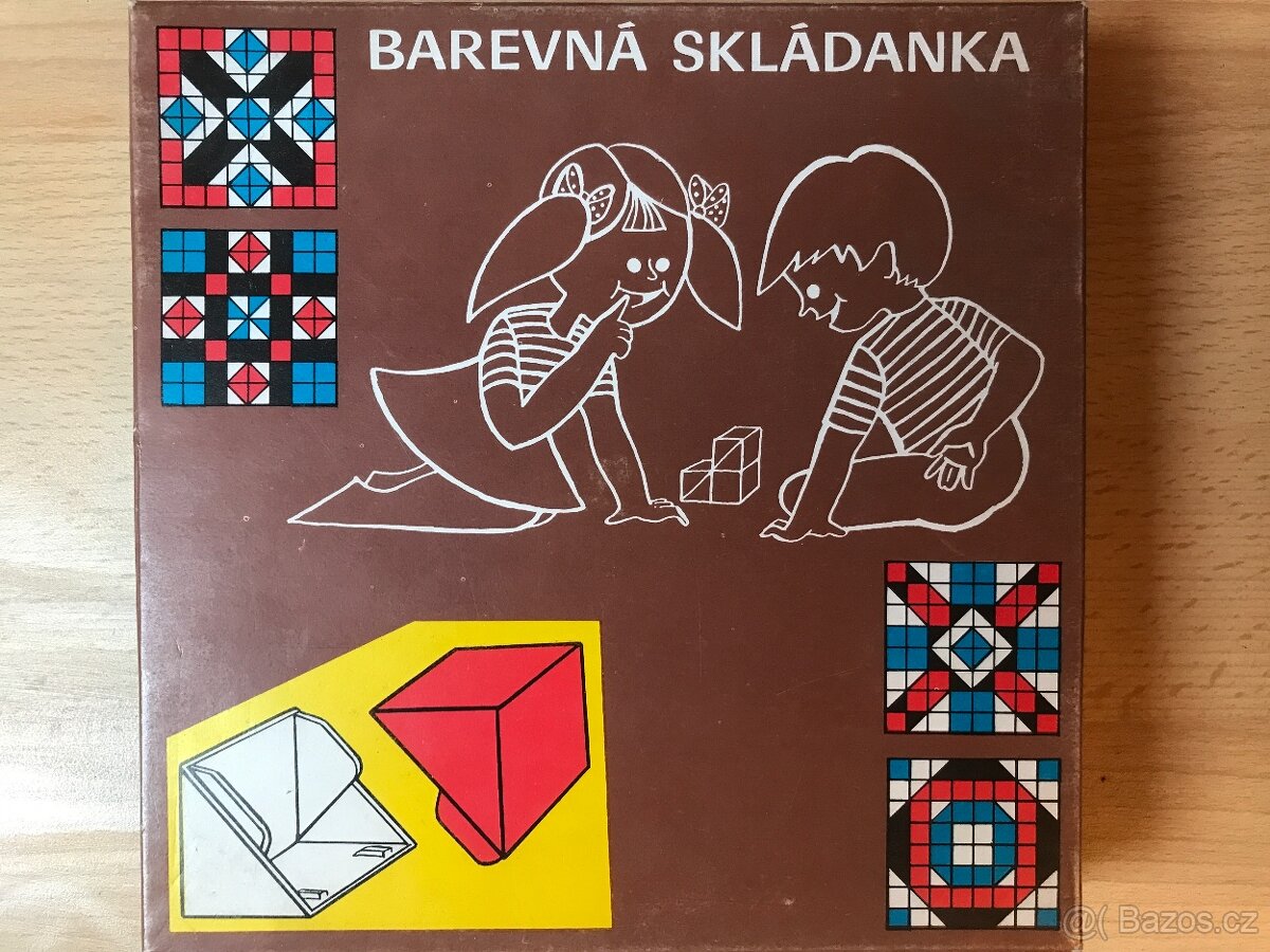 Stavebnice - Barevná skládanka