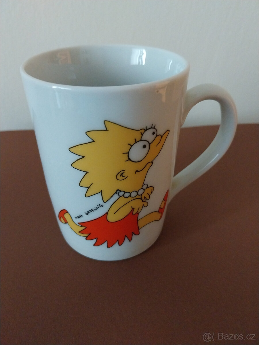 Hrnek Simpsons Lisa z r. 1995