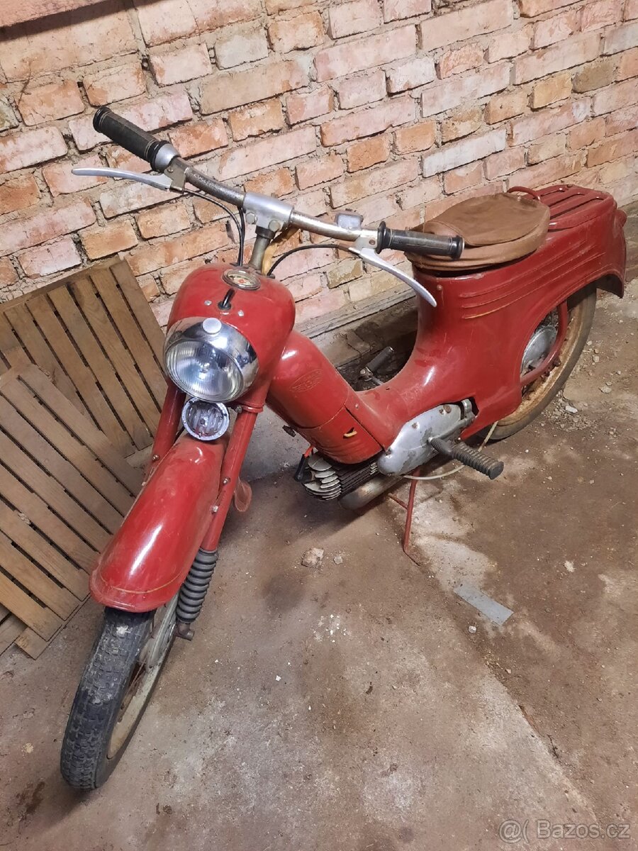 Jawa 555 - původní stav