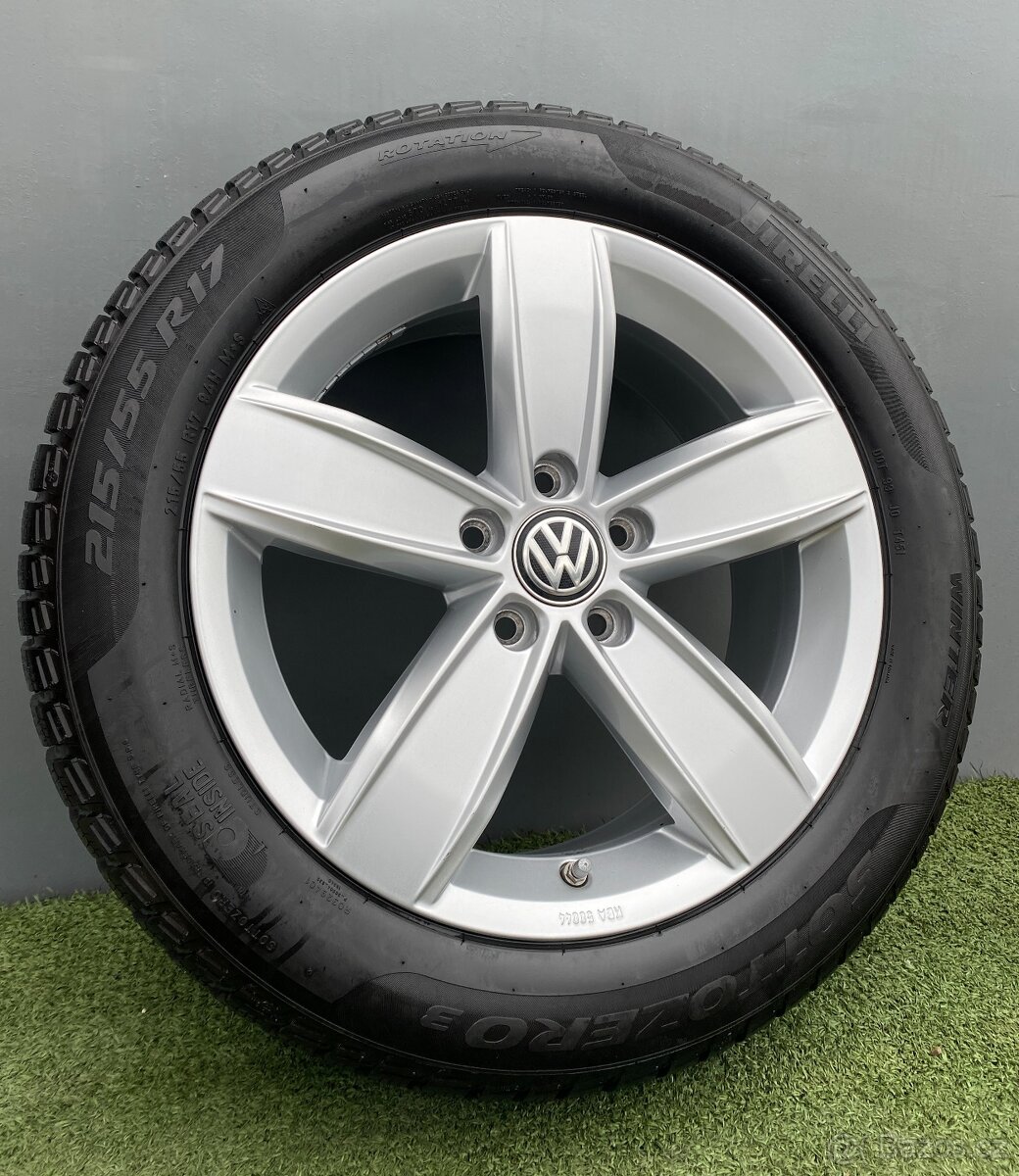 Originálná Alu kola 5x112 VW Passat B8 215/55/17 TPMS