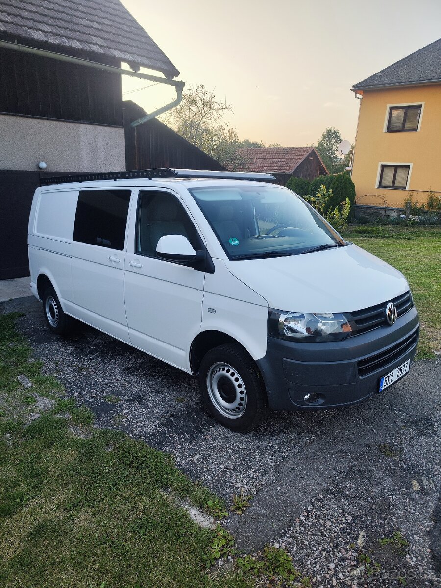 Vw transporter t5 long 4motion 2.0TDi, 4x4 uzávěrka 103 kw