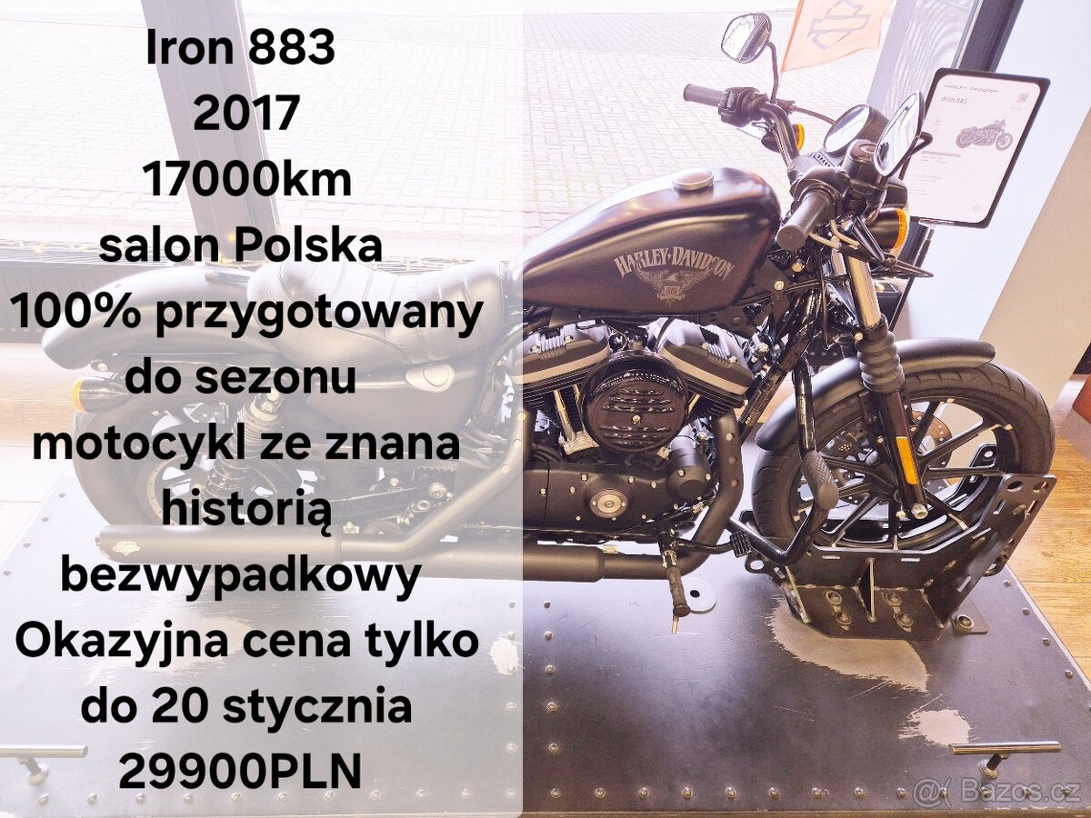 Sportster Iron 883 skvělá cena