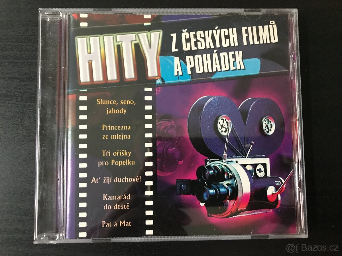 CD Hity z českých filmů a pohádek.