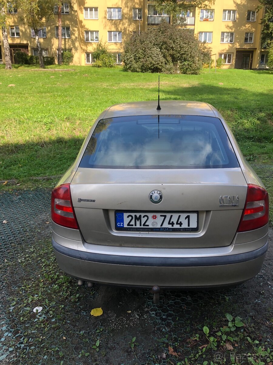 Škoda Octavia II, 132 tis km, novy motor, 1,9tdi-77kw