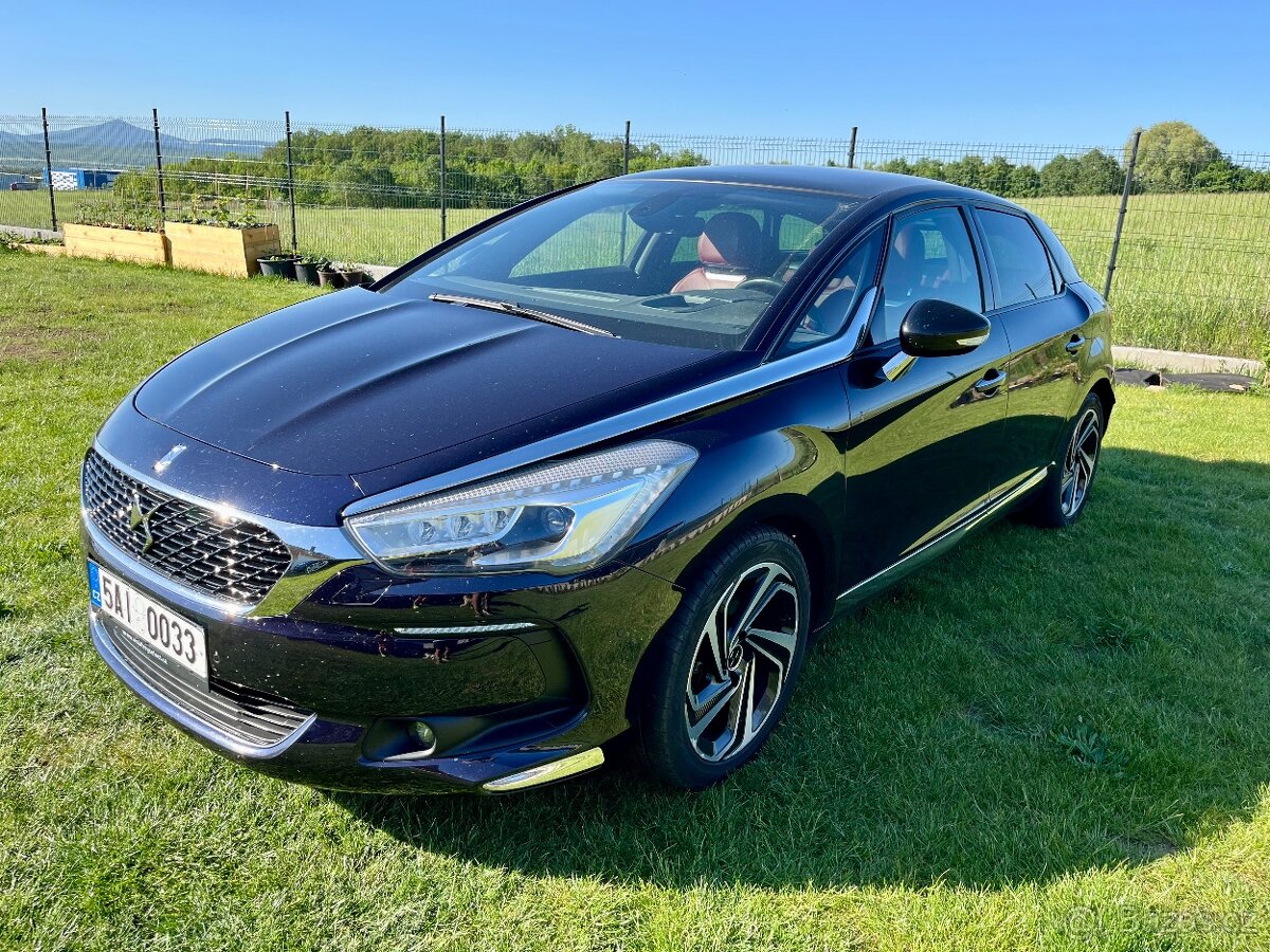 CITROEN DS5 2.0 HDI,133 Kw, 2016, 91 TKM, ČR, SERVISKA, TOP