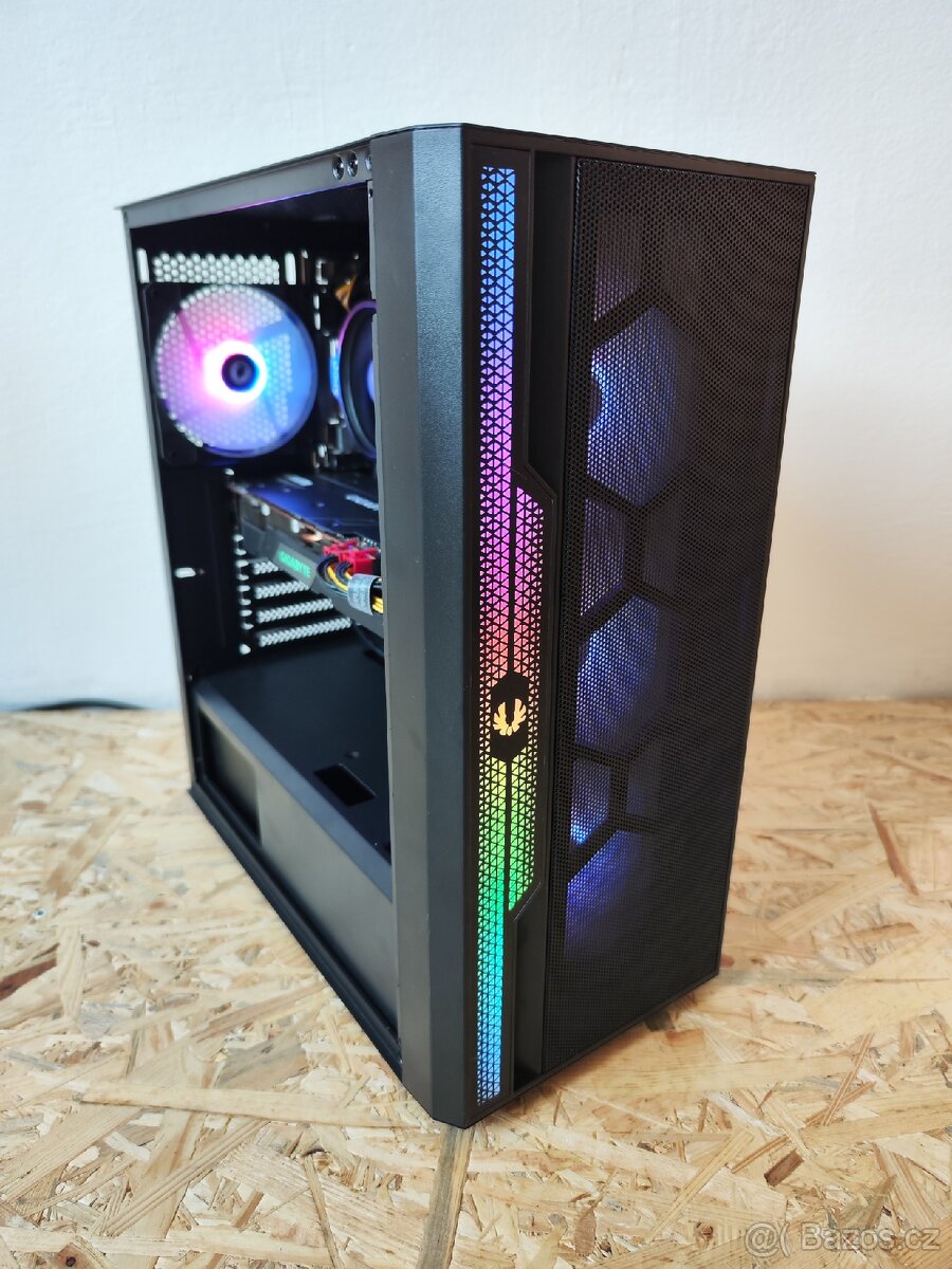 Herní PC: Ryzen 5 5500, RX 5700xt 8Gb, 1Tb ssd, ZÁRUKA