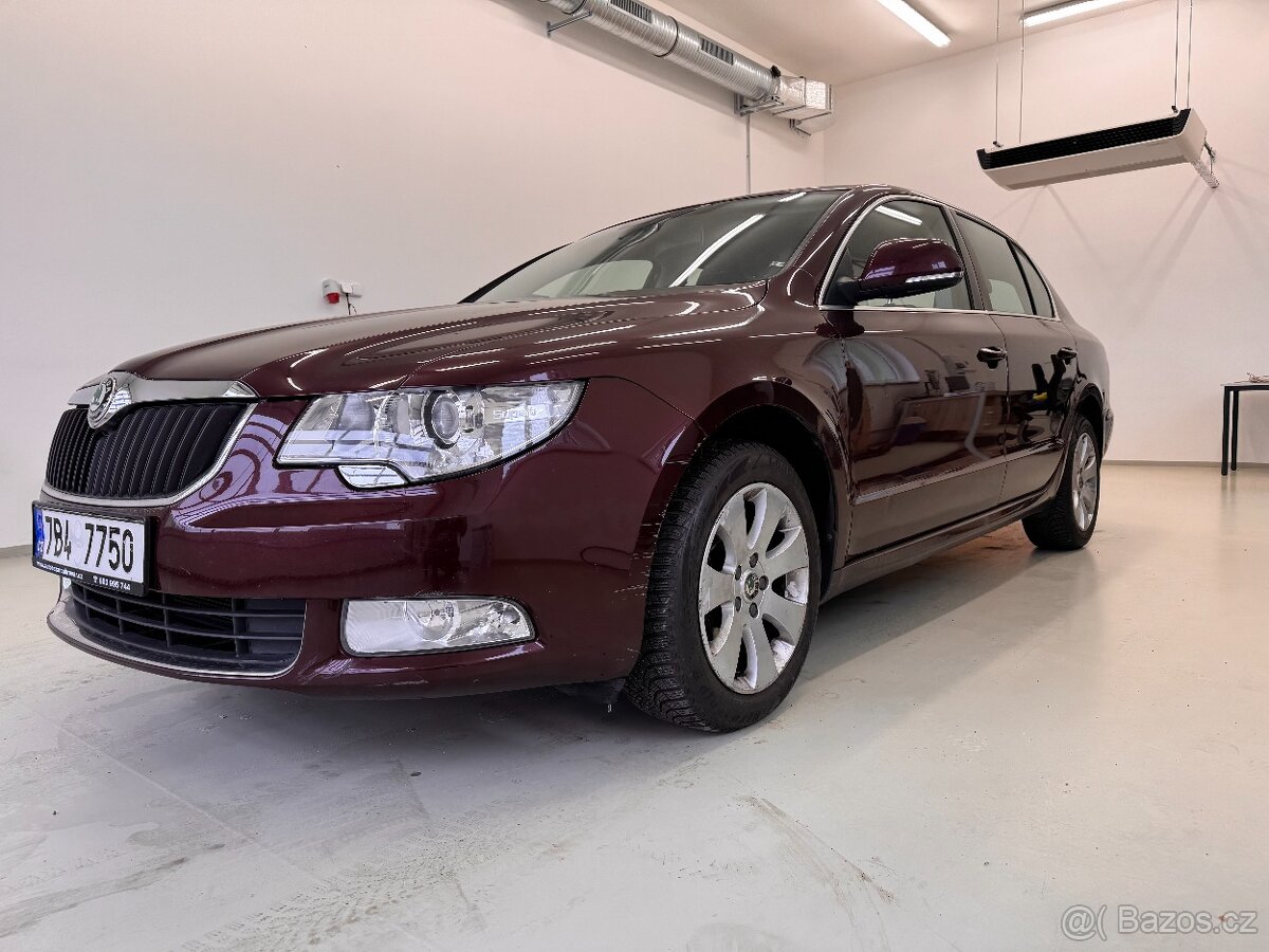 Škoda Superb II 2.0 125kW+2010+původ ČR+serviska