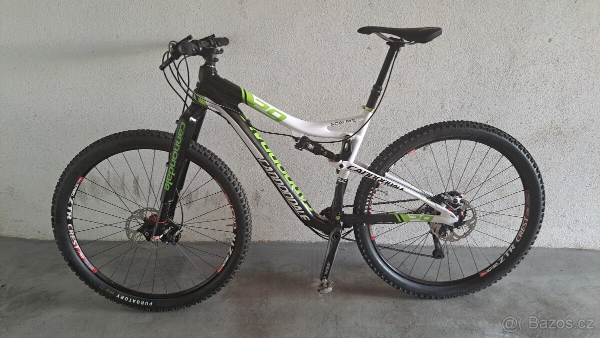 Celoodpružené karbonové kolo Cannondale Scalpel