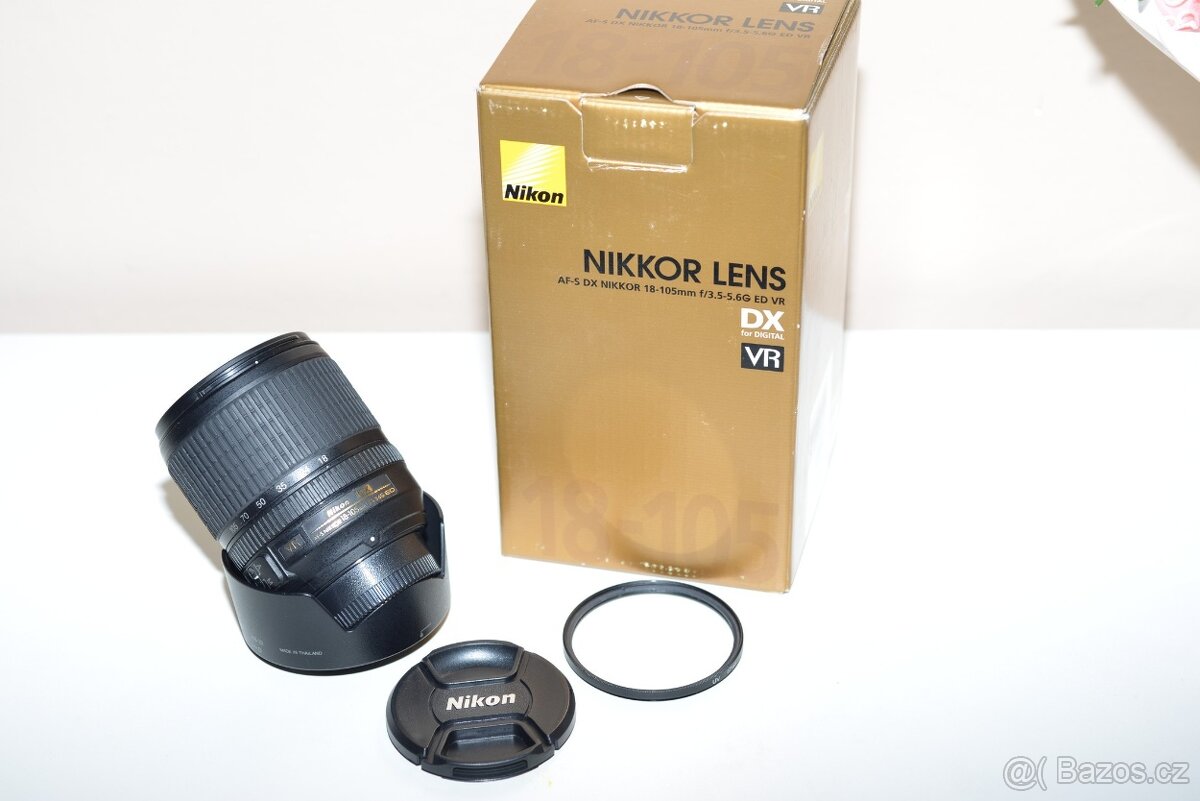 Nikon AF-S 18-105mm f/3,5-5,6G DX ED VR Nikkor