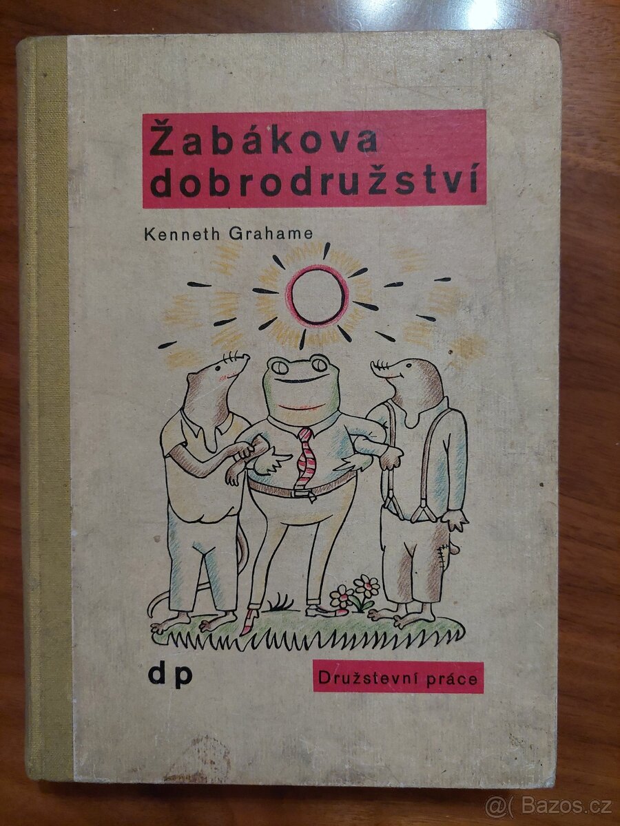 Starožitná knížka Žabákova dobrodružství