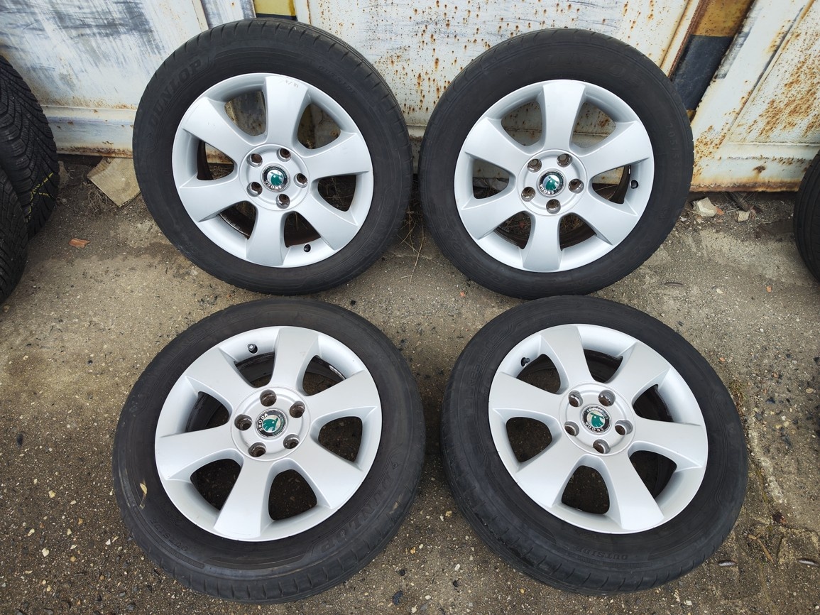 16"letní alu sada Lyra 5x112 origo Škoda Octavia 2 Golf 6 5