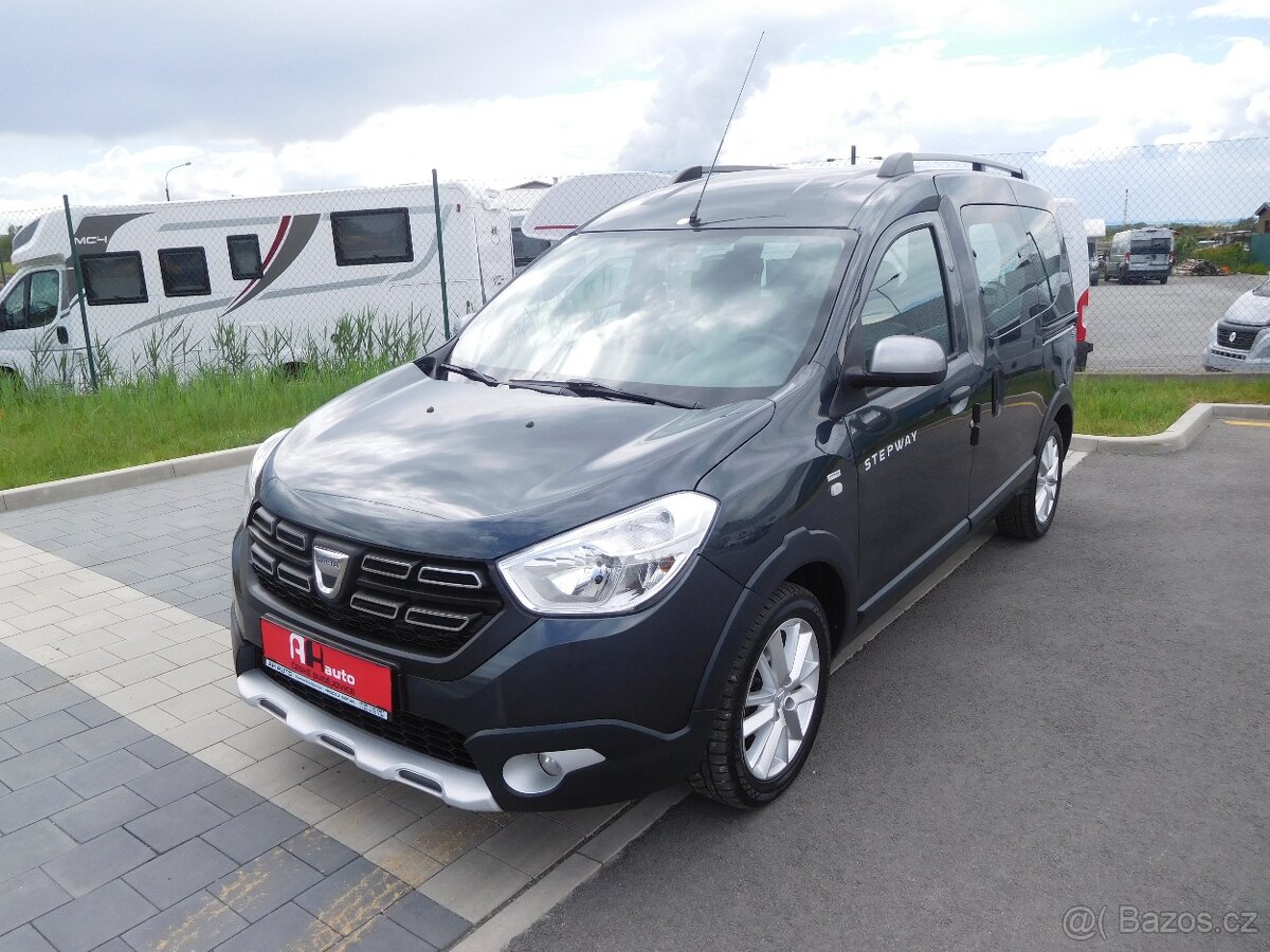 Dacia Dokker 1.5 dCi Stepway, 70 kW, Klima, TOP