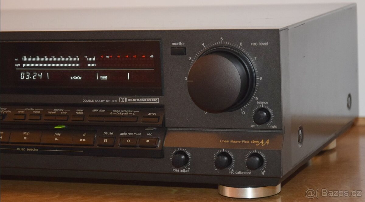 Tape deck TECHNICS RS-B755, 3 hlavy, CLASS AA, Quartz DD