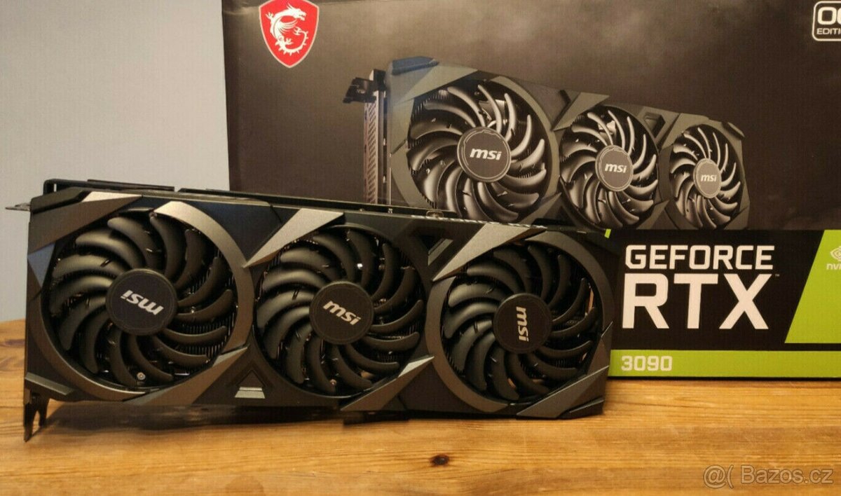 24GB MSI GeForce RTX 3090 VENTUS 3X DDR6