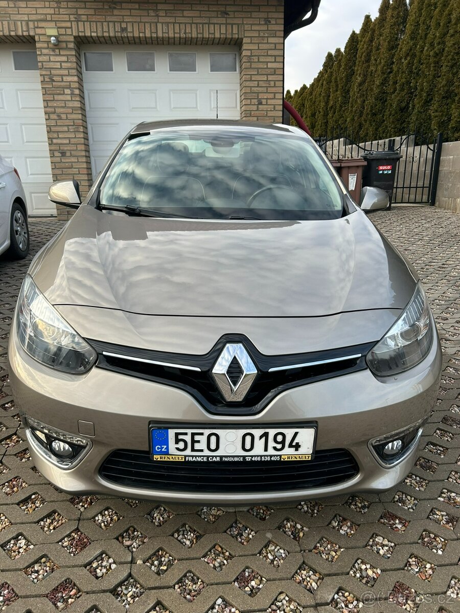 Renault Fluence, 1,6i 82KW, původ ČR, 1 MAJ., aut. servis