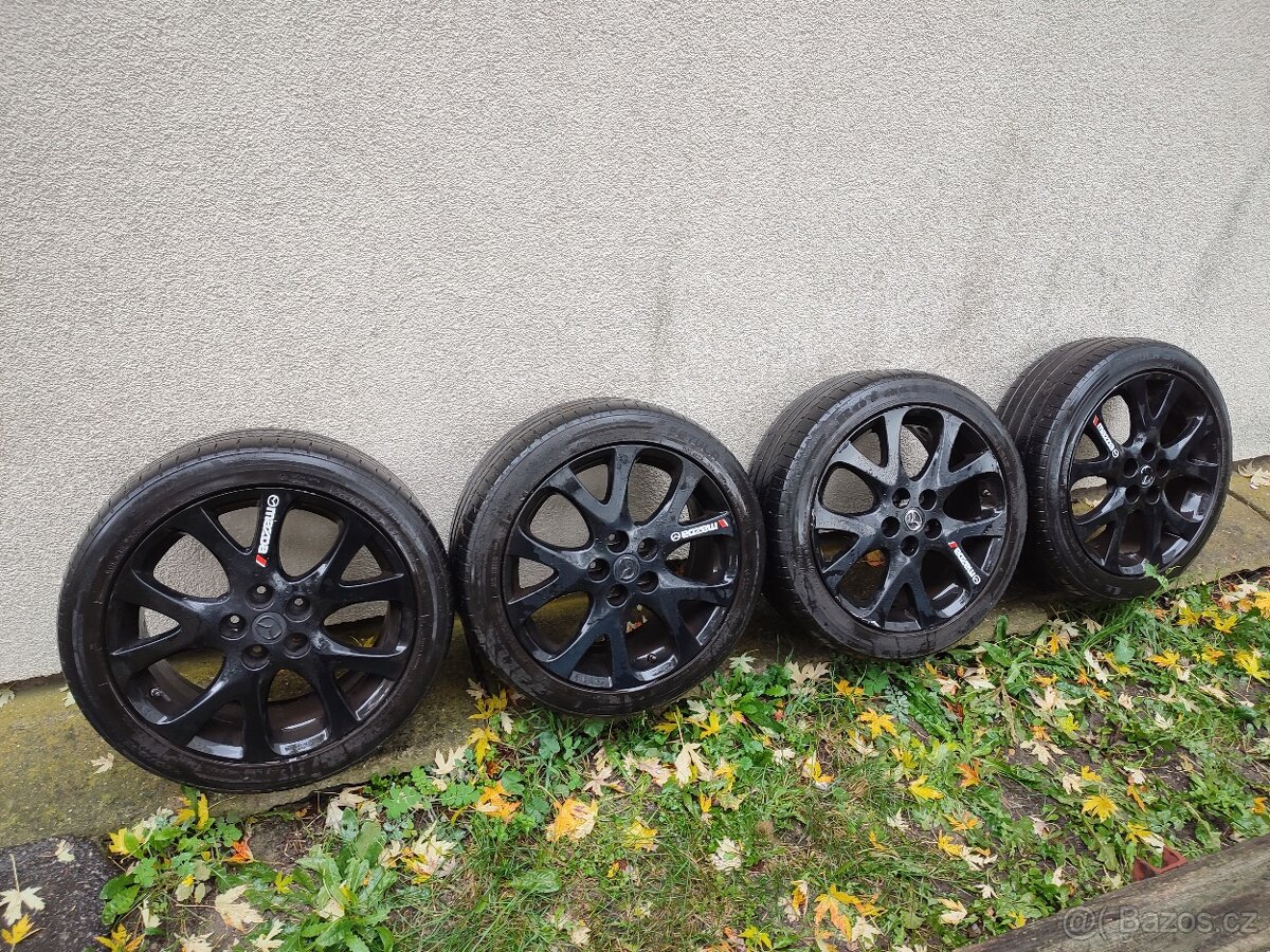 Originální litá kola Mazda R18" - 5 x 114.3