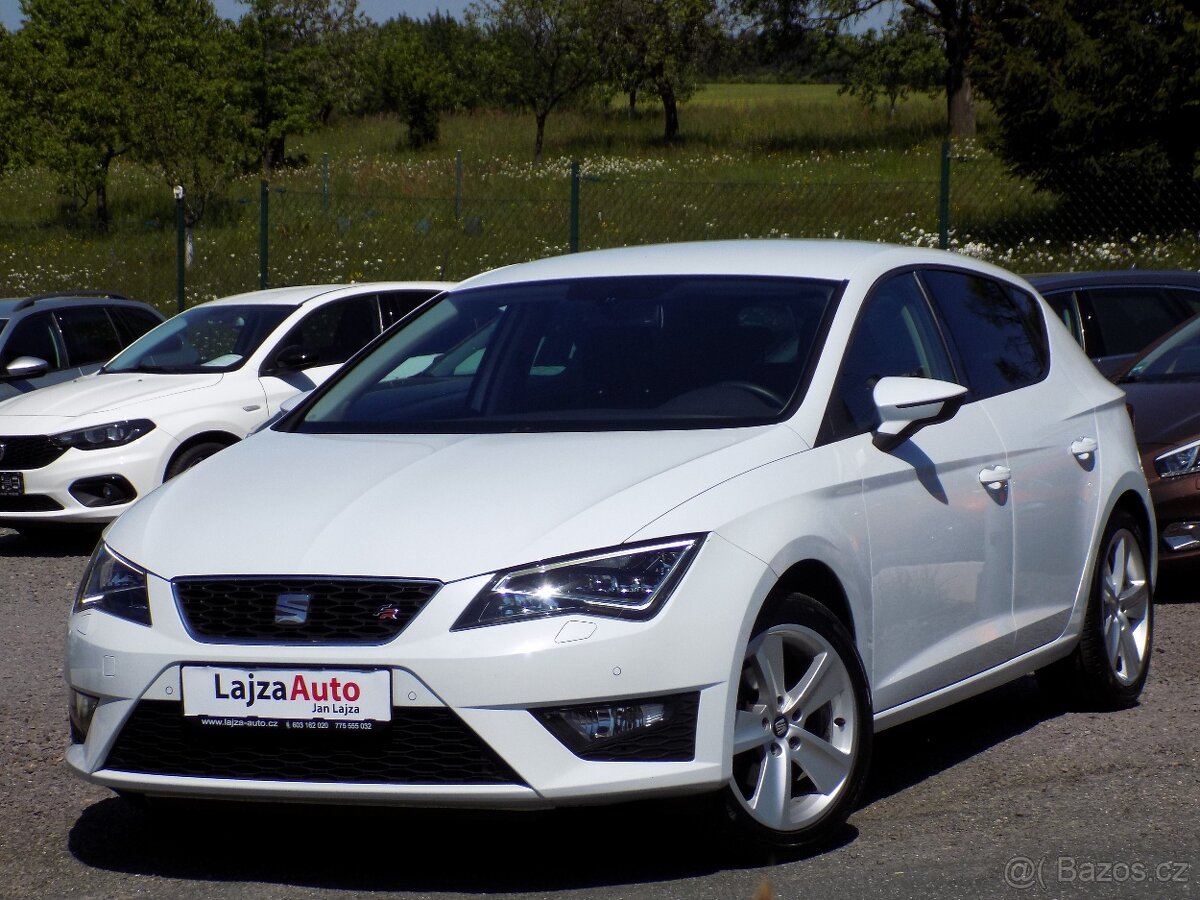 Seat Leon FR 2.0 TDi 110kW FullLED, NAVI, 1.majitel