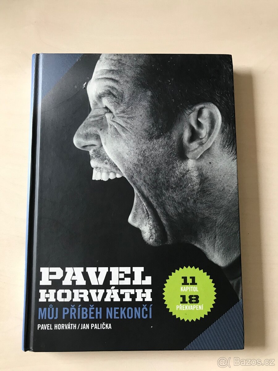 Kniha Pavel Horváth, s autogramem