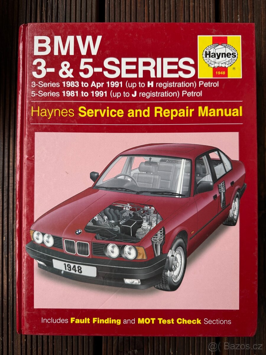 BMW E30 / E34 originalni montazni manual