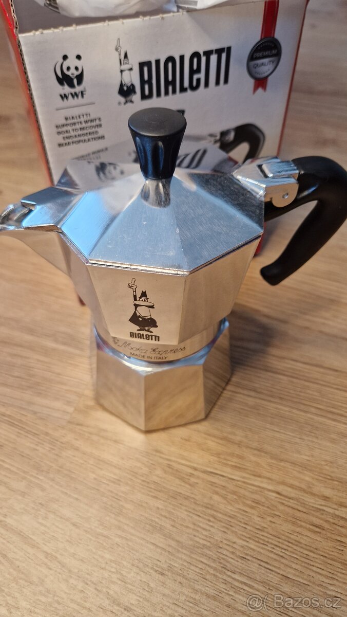 Kávovar Bialetti Moka Express 3 moka konvice