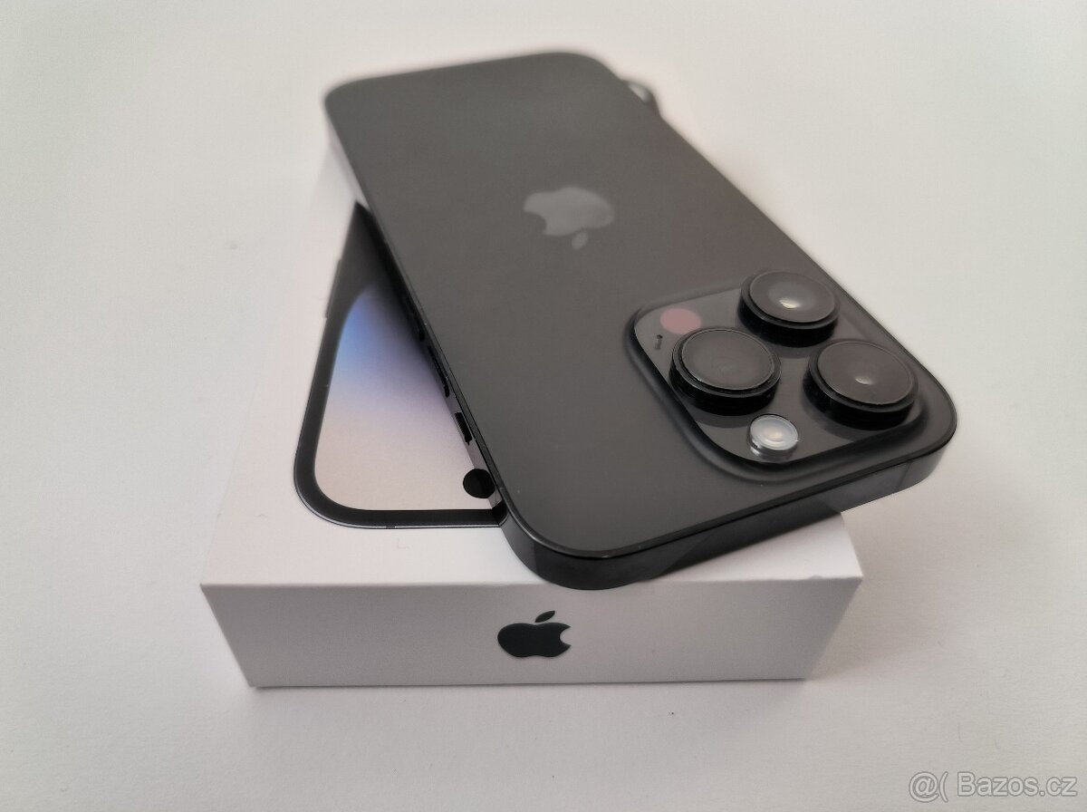 apple iphone 14 PRO 256gb Space Black / Batéria 100%