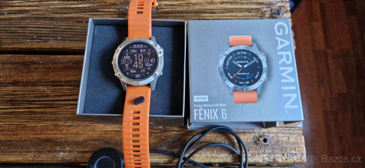 Garmin Fenix 6 Sapphire Titanium