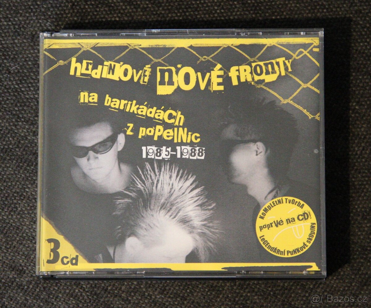 CD Hrdinové Nové Fronty – Na Barikádách Z Popelnic 1985-1988