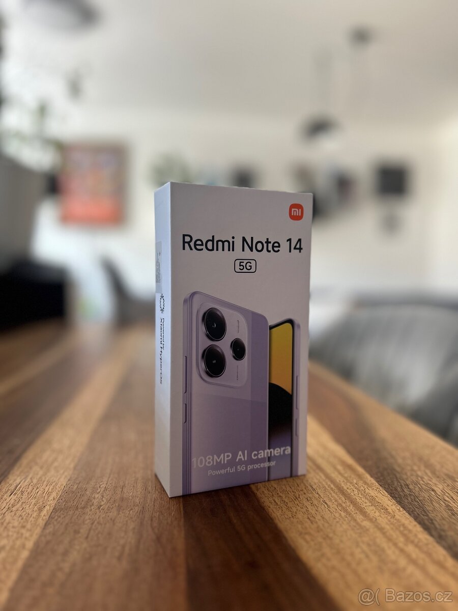 Xiaomi Redmi Note 14 5G 8GB/256GB Black