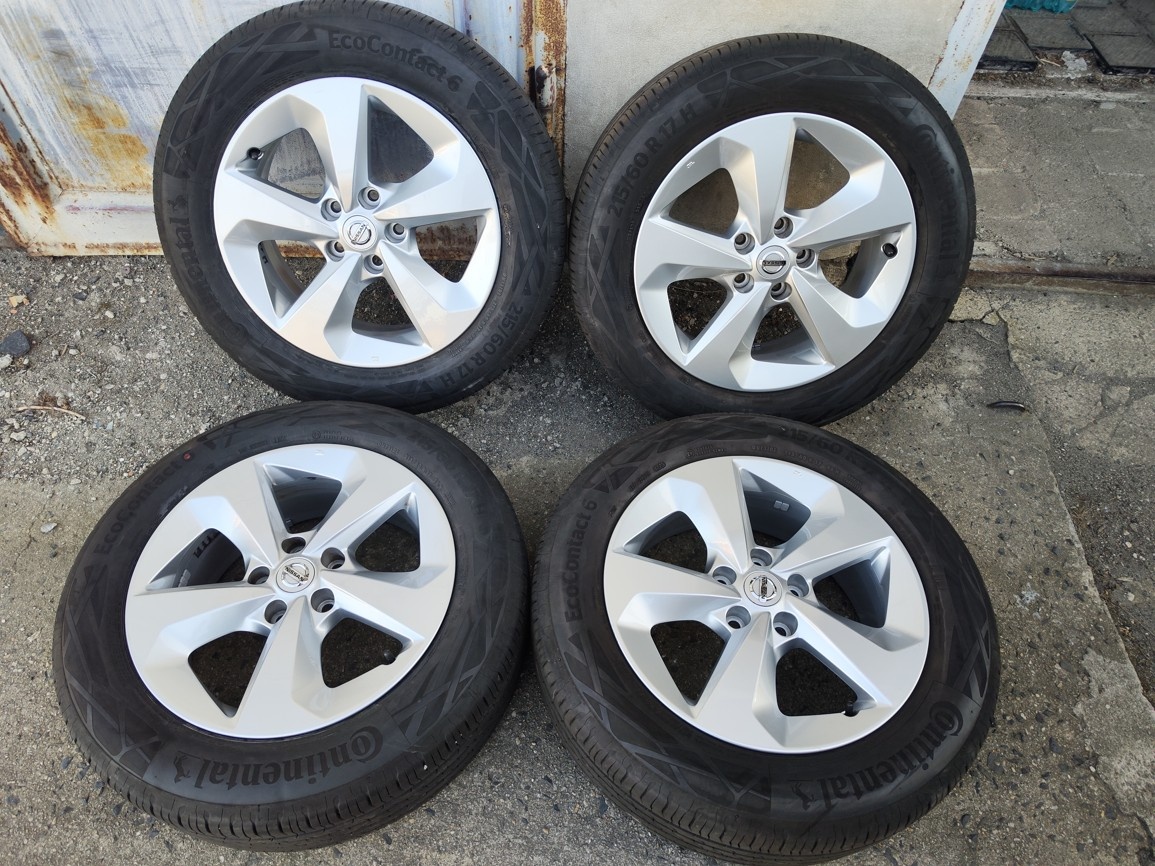 17"letní alu sada 5x114 origo Nissan Qashqai 2 Juke X-Trail